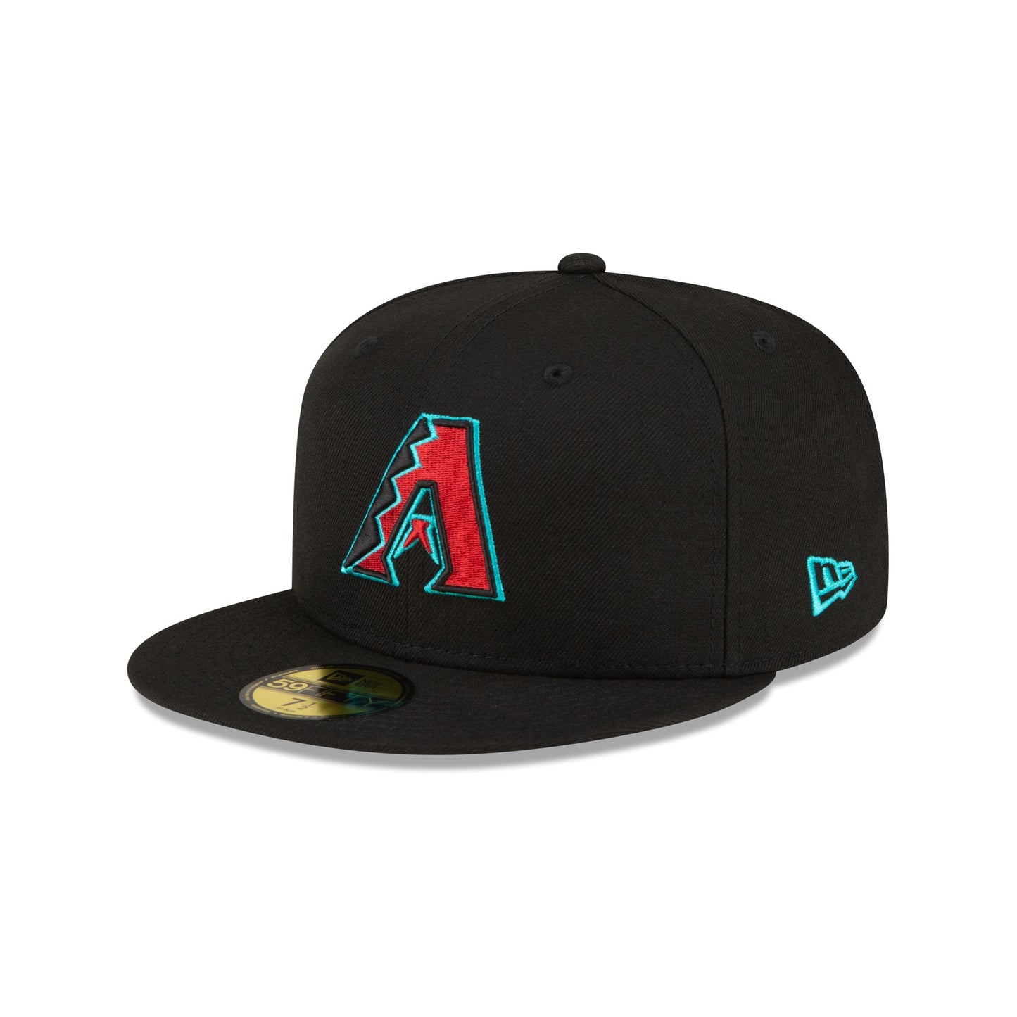 New Era 59Fifty Fitted Hat – Arizona Diamondbacks Black On Black MLB Cap
