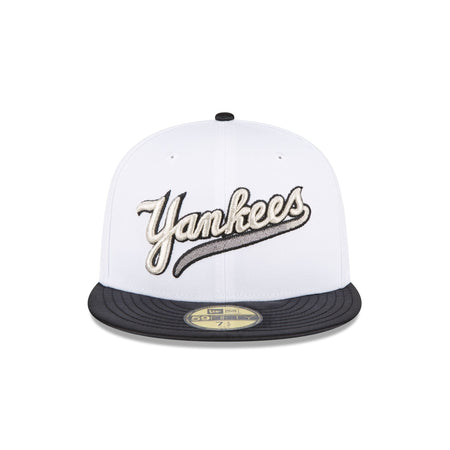 Just Caps Optic White New York Yankees 59FIFTY Fitted Hat