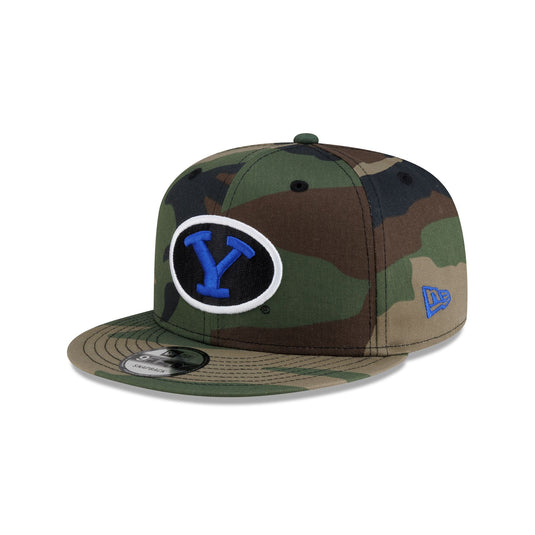 BYU Cougars Woodland Camo 9FIFTY Snapback Hat