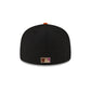 Just Caps Black Crown Arizona Diamondbacks 59FIFTY Fitted Hat