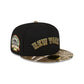 Just Caps Black Crown New York Mets 59FIFTY Fitted Hat