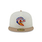 Just Caps Camel Visor Minnesota Vikings 59FIFTY Fitted Hat
