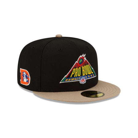 Just Caps Camel Visor Denver Broncos 59FIFTY Fitted Hat