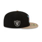 Just Caps Camel Visor Las Vegas Raiders 59FIFTY Fitted Hat