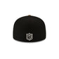 Just Caps Camel Visor Las Vegas Raiders 59FIFTY Fitted