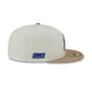 Just Caps Camel Visor New York Giants 59FIFTY Fitted Hat