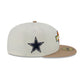 Just Caps Camel Visor Dallas Cowboys 59FIFTY Fitted Hat