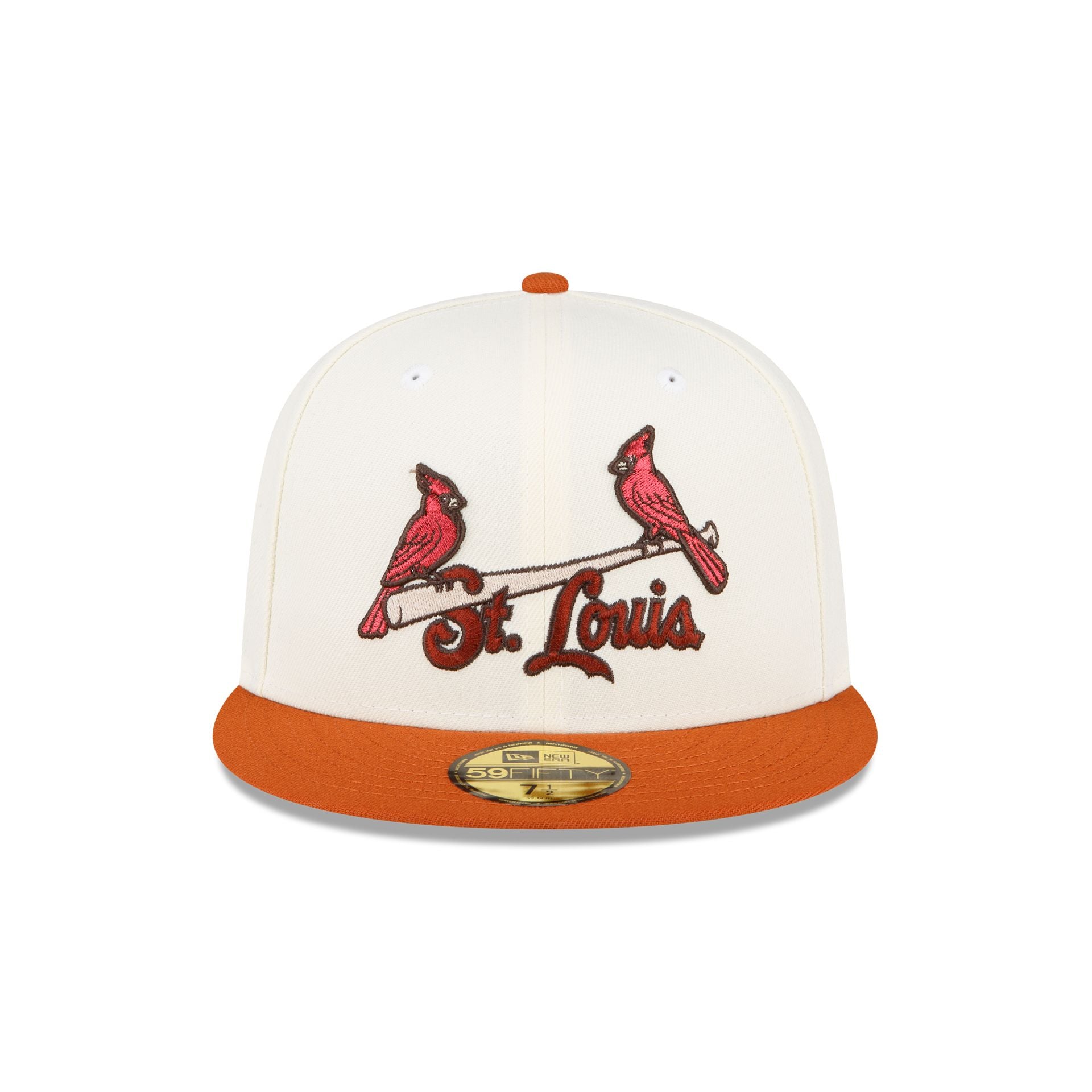 St. Louis Cardinals New Era Busch Stadium 30th Anniversary 59FIFTY Fitted  Hat - White/Pink