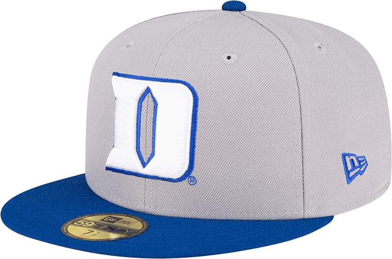 Duke Blue Devils Gray 59FIFTY Fitted Hat