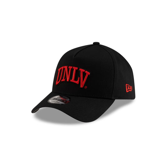 UNLV Runnin' Rebels Black 9FORTY A-Frame Snapback Hat - New Era Cap