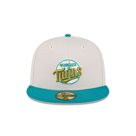 Just Caps Cadet Blue Minnesota Twins 59FIFTY Fitted Hat