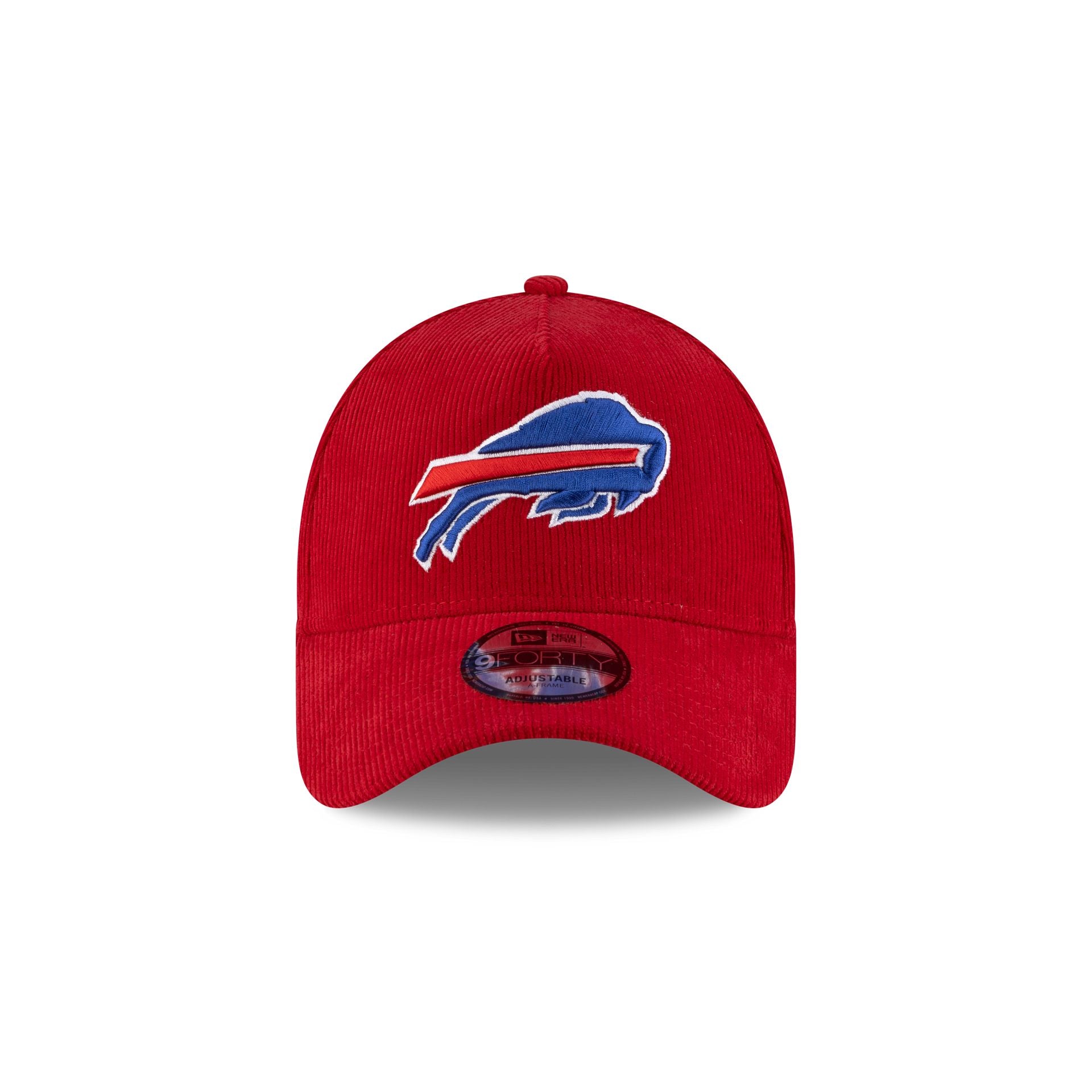 Buffalo Bills Red Corduroy 9FORTY A-Frame Snapback Hat