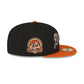 Just Caps Rust Orange Atlanta Braves 59FIFTY Fitted Hat