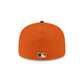 Just Caps Rust Orange Chicago Cubs 59FIFTY Fitted Hat