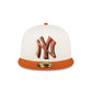 Just Caps Rust Orange New York Yankees 59FIFTY Fitted Hat