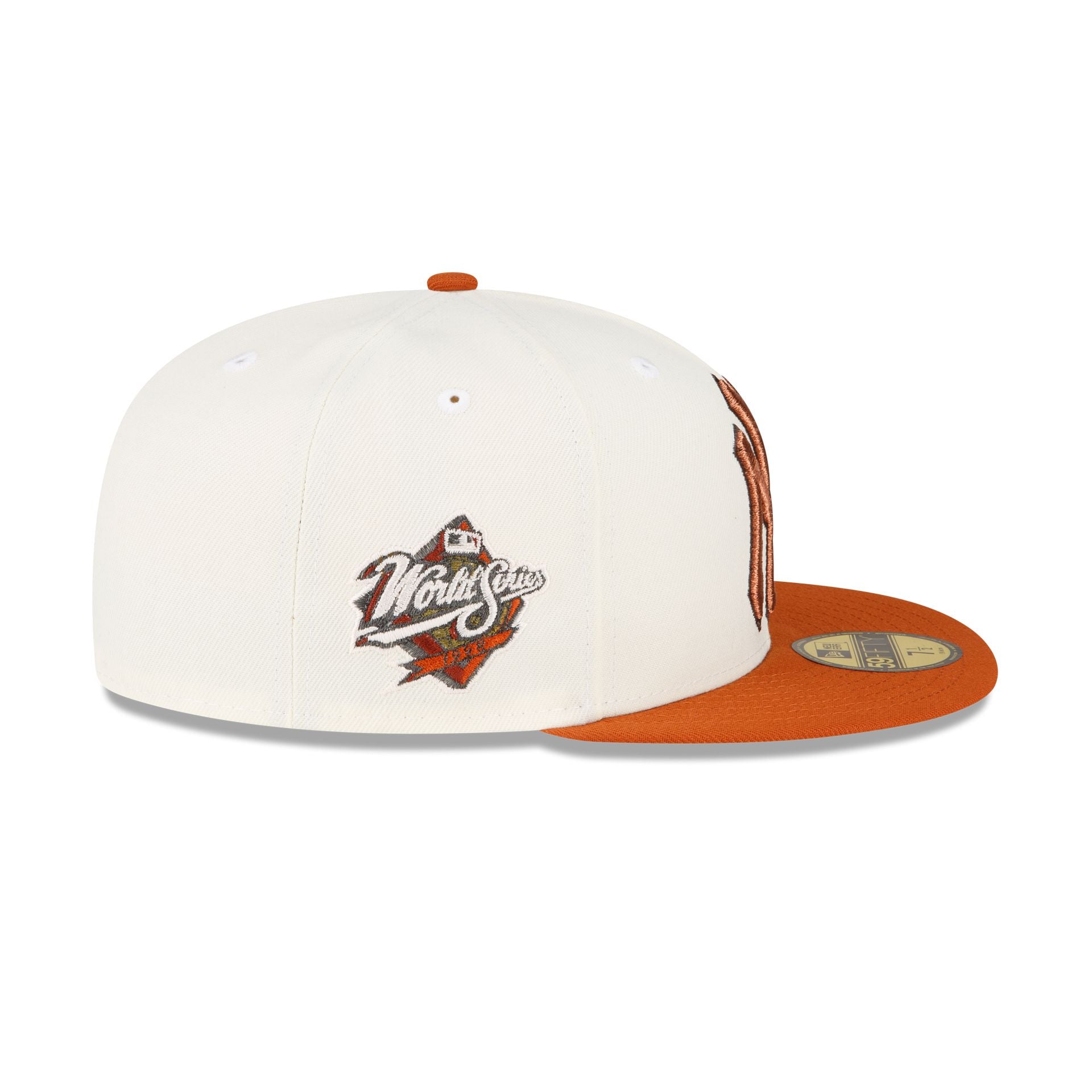 Just Caps Rust Orange New York Yankees 59FIFTY Fitted