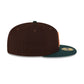 Just Caps Green Satin Oilers 59FIFTY Fitted Hat