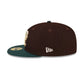 Just Caps Green Satin Philadelphia Eagles 59FIFTY Fitted Hat