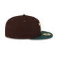 Just Caps Green Satin Philadelphia Eagles 59FIFTY Fitted Hat
