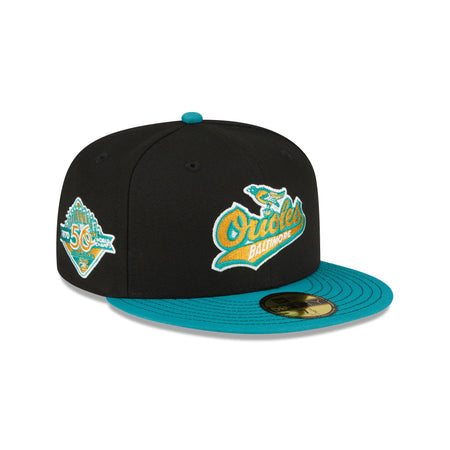Just Caps Cadet Blue Baltimore Orioles 59FIFTY Fitted Hat