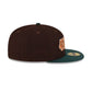 Just Caps Green Satin San Francisco 49ers 59FIFTY Fitted Hat