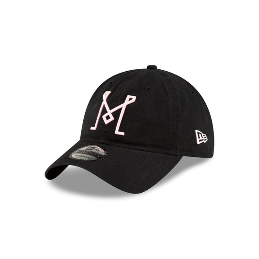 Inter Miami Basic Black 9TWENTY Adjustable Hat - New Era Cap