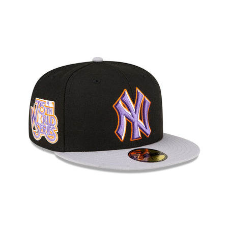 Just Caps Ghost Night New York Yankees 59FIFTY Fitted Hat