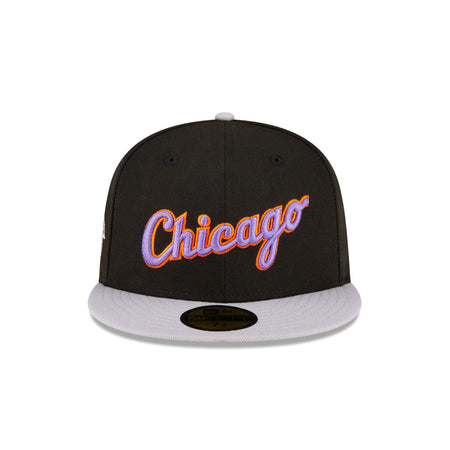 Just Caps Ghost Night Chicago White Sox 59FIFTY Fitted Hat