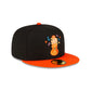Day of the Dead Guitar Orange 59FIFTY Fitted Hat