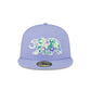 Day of the Dead Bear Lavender 59FIFTY Fitted Hat