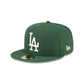 Los Angeles Dodgers Color Flip Green 59FIFTY Fitted