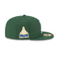 Los Angeles Dodgers Color Flip Green 59FIFTY Fitted Hat