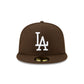 Los Angeles Dodgers Color Flip Brown 59FIFTY Fitted Hat