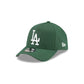 Los Angeles Dodgers Color Flip Green 9FORTY A-Frame Snapback Hat