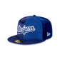 Just Caps Tri-Panel Los Angeles Dodgers 59FIFTY Fitted Hat