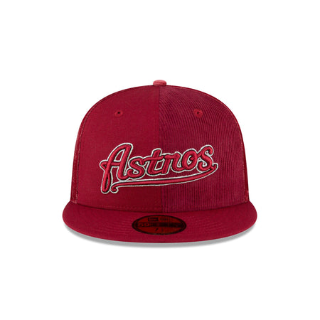 Just Caps Tri-Panel Houston Astros 59FIFTY Fitted Hat
