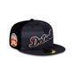 Just Caps Tri-Panel Detroit Tigers 59FIFTY Fitted Hat