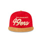 Just Caps Team Cord San Francisco 49ers 59FIFTY Fitted Hat