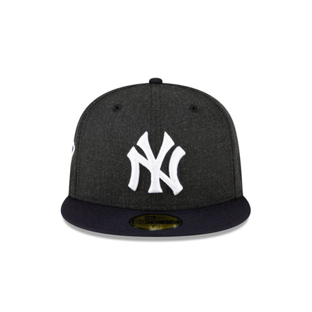 Just Caps Heathered Crown New York Yankees 59FIFTY Fitted Hat