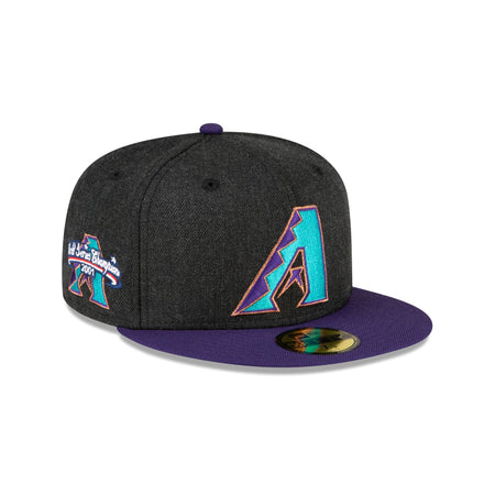 Just Caps Heathered Crown Arizona Diamondbacks 59FIFTY Fitted Hat