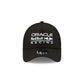Oracle Red Bull Racing Essential White Script 9FORTY A-Frame Snapback Hat