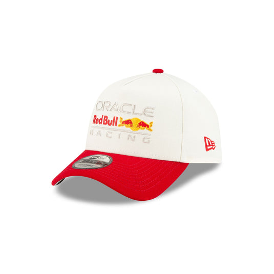 Oracle Red Bull Racing Essential White 9FORTY A-Frame Snapback Hat - New Era Cap
