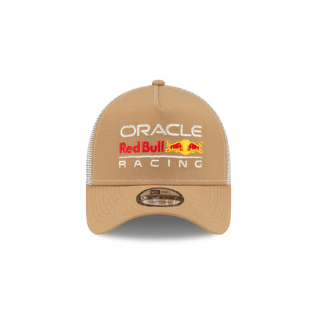 Oracle Red Bull Racing Essential Khaki 9FORTY A-Frame Trucker Hat