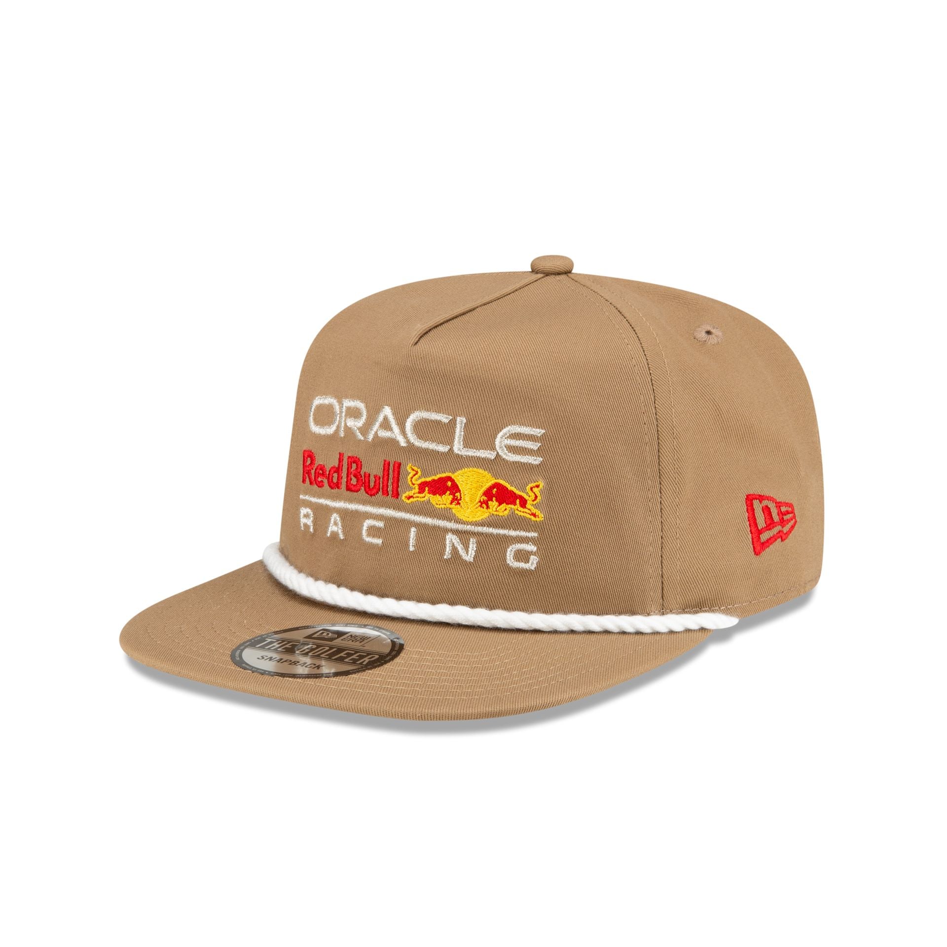 Oracle Red Bull Racing Essential Khaki Golfer Hat – New Era Cap