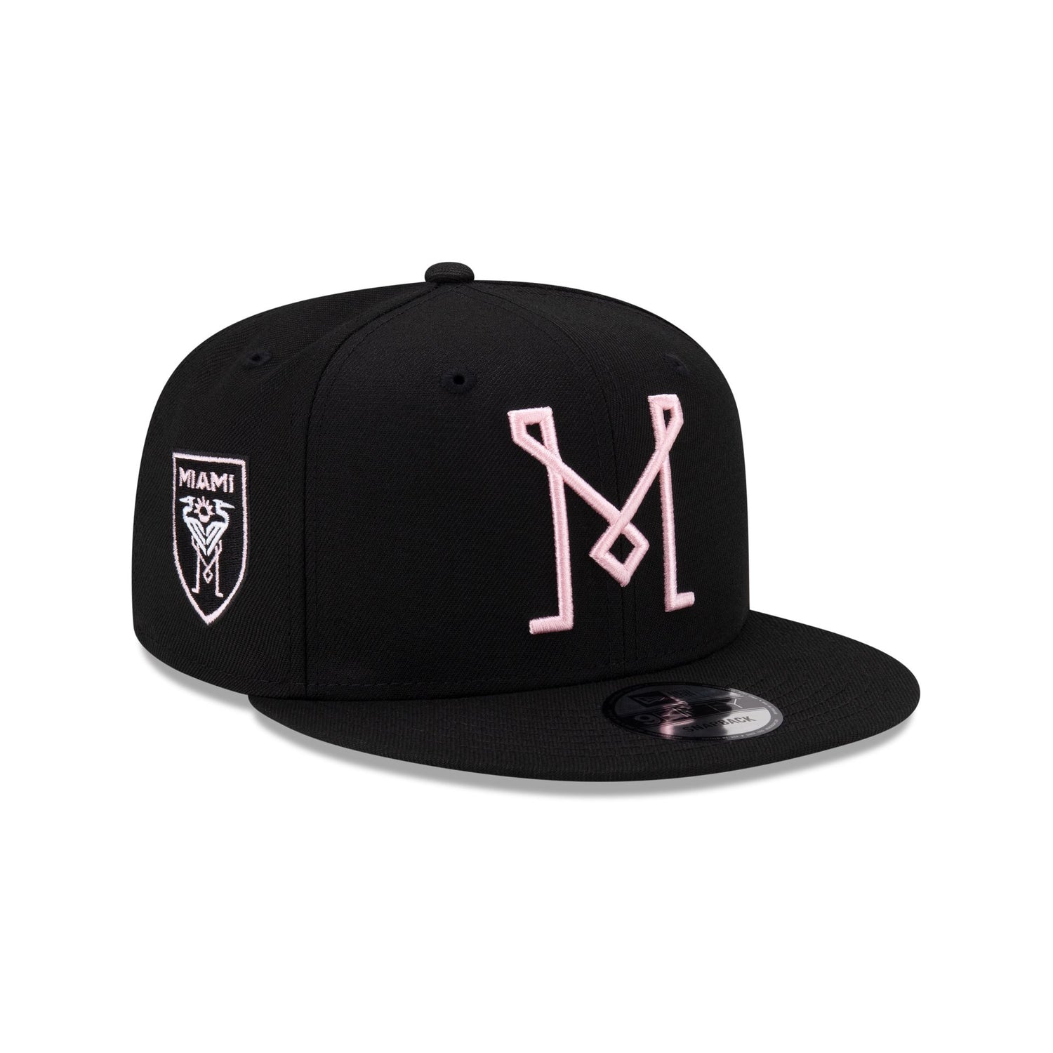 Inter Miami Basic Black 9FIFTY Snapback Hat
