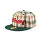Just Caps Plaid Atlanta Braves 59FIFTY Fitted