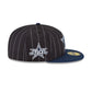 Just Caps Pinstripe Dallas Cowboys 59FIFTY Fitted Hat