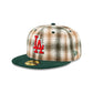 Just Caps Plaid Los Angeles Dodgers 59FIFTY Fitted Hat