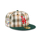 Just Caps Plaid Los Angeles Dodgers 59FIFTY Fitted