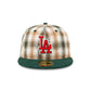 Just Caps Plaid Los Angeles Dodgers 59FIFTY Fitted